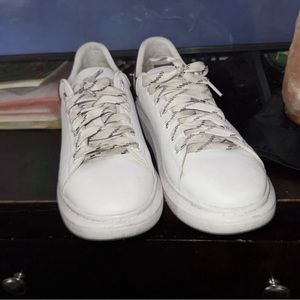 White Alexander Mcqueens size 10 used about 2-3 years old no scuffes/rips